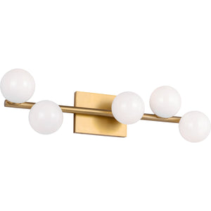 Altair 5 - Light Vanity Burnished Brass - Visual Comfort Wall Lights
