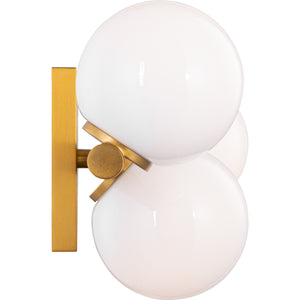 Altair 5 - Light Vanity Burnished Brass - Visual Comfort Wall Lights