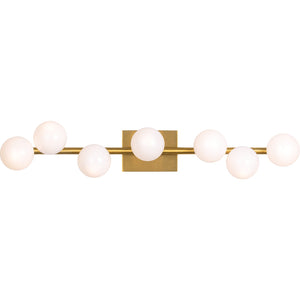 Altair 7 - Light Vanity Aged Iron - Visual Comfort Wall Lights