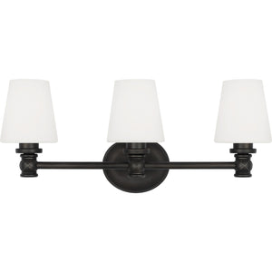 Xavierre 3 - Light Vanity Satin Nickel - Visual Comfort Wall Lights