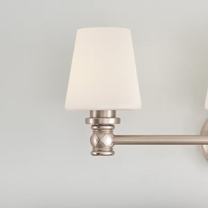 Xavierre 3 - Light Vanity Satin Nickel - Visual Comfort Wall Lights