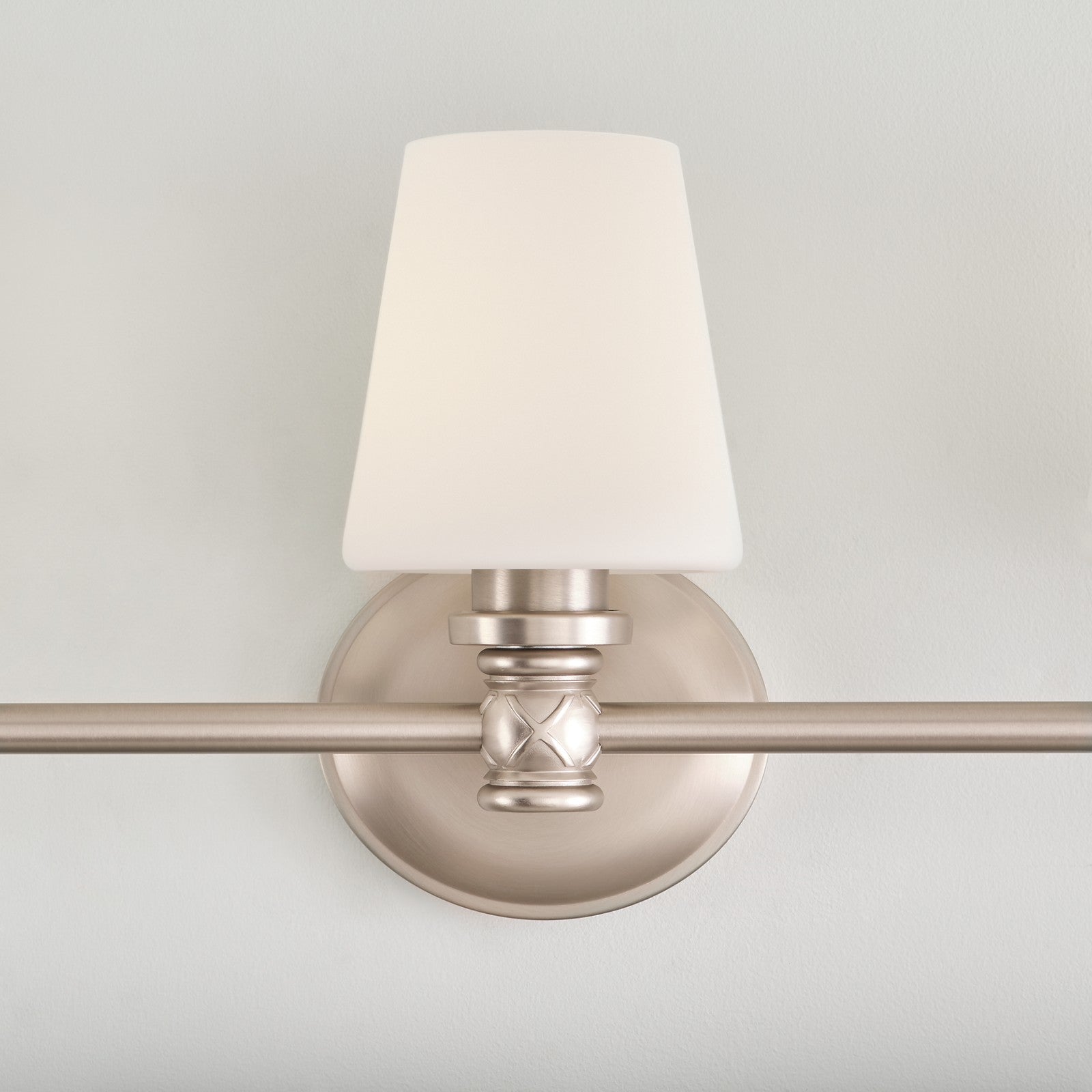 Xavierre 3 - Light Vanity Satin Nickel - Visual Comfort Wall Lights