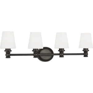 Xavierre 4 - Light Vanity Satin Nickel - Visual Comfort Wall Lights