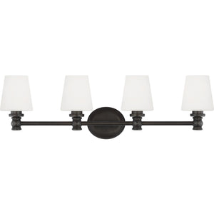Xavierre 4 - Light Vanity Satin Nickel - Visual Comfort Wall Lights