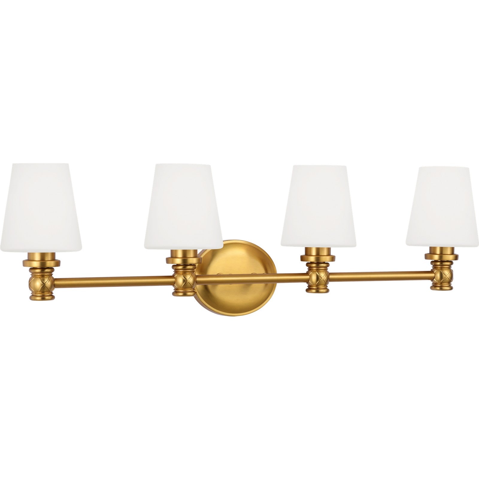 Xavierre 4 - Light Vanity Satin Nickel - Visual Comfort Wall Lights