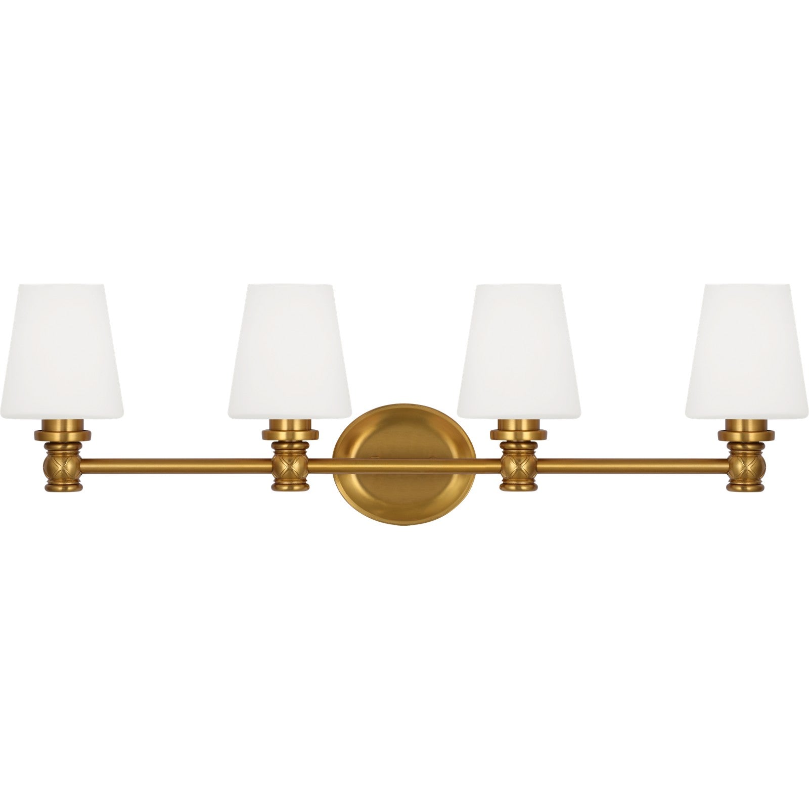 Xavierre 4 - Light Vanity Satin Nickel - Visual Comfort Wall Lights