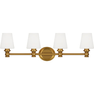Xavierre 4 - Light Vanity Satin Nickel - Visual Comfort Wall Lights