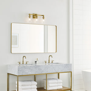 Monterro 3 - Light Vanity Burnished Brass - Visual Comfort Wall Lights