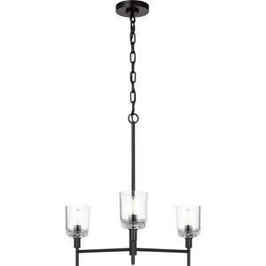 Hartley Mediium Chandelier Aged Iron - Visual Comfort Ceiling Lights