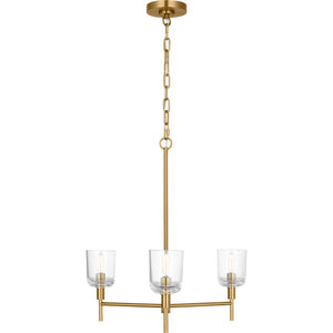 Hartley Mediium Chandelier Aged Iron - Visual Comfort Ceiling Lights