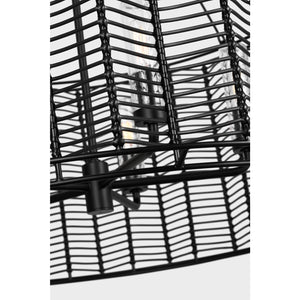 Winslow Large Hanging Shade Midnight Black - Visual Comfort Outdoor Lighting