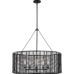Winslow Large Hanging Shade Midnight Black - Visual Comfort Outdoor Lighting