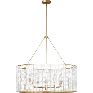 Winslow Large Hanging Shade Midnight Black - Visual Comfort Outdoor Lighting