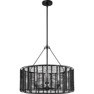 Winslow Medium Hanging Shade Midnight Black - Visual Comfort Outdoor Lighting