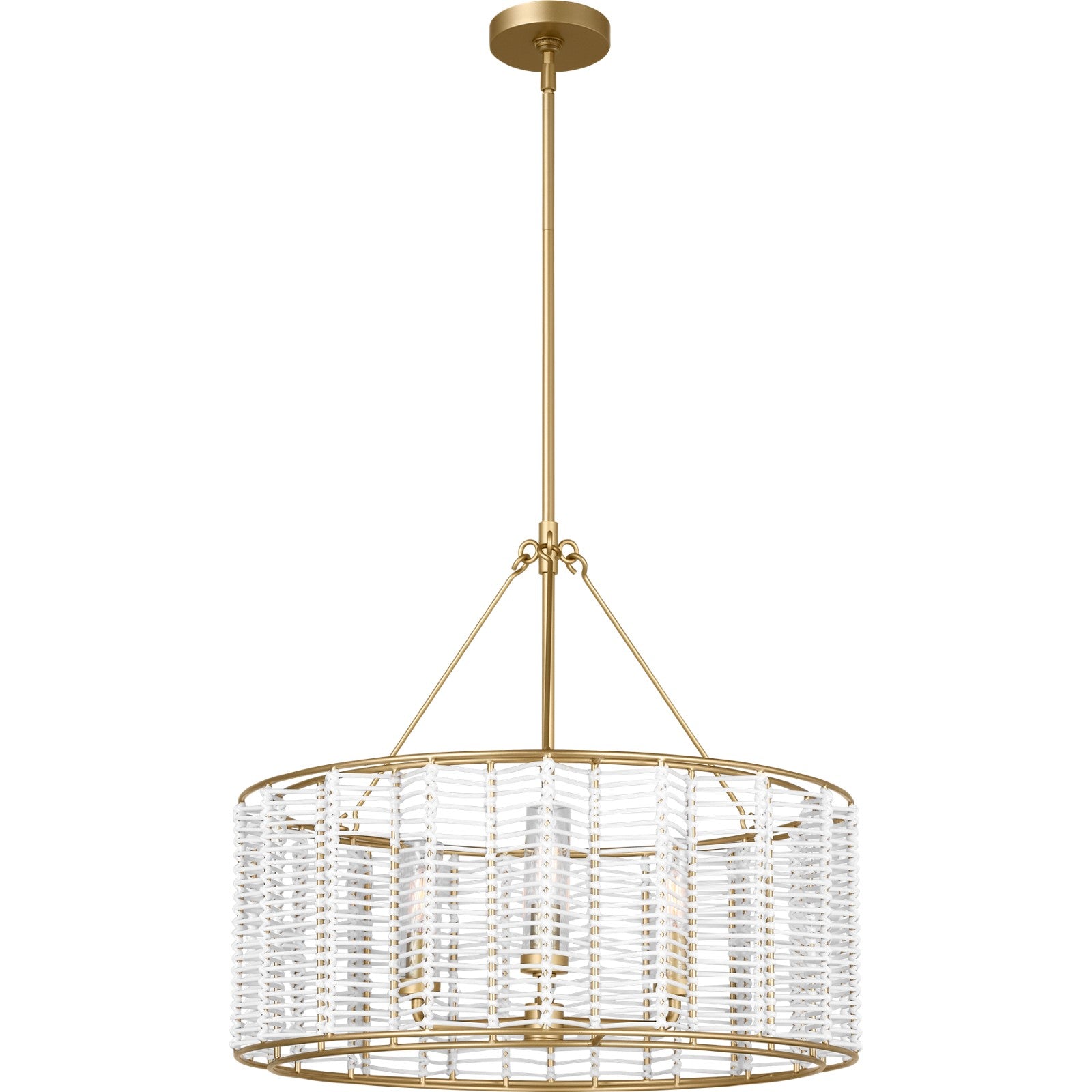 Winslow Medium Hanging Shade Midnight Black - Visual Comfort Outdoor Lighting