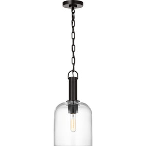 Hartley Medium Pendant Aged Iron - Visual Comfort Ceiling Lights