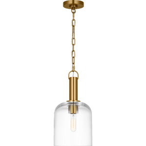 Hartley Medium Pendant Aged Iron - Visual Comfort Ceiling Lights