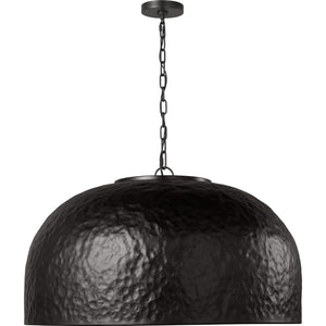 Buckner Medium Pendant Aged Iron - Visual Comfort Ceiling Lights