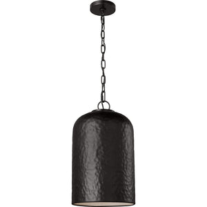 Buckner Tall Pendant Aged Iron - Visual Comfort Ceiling Lights