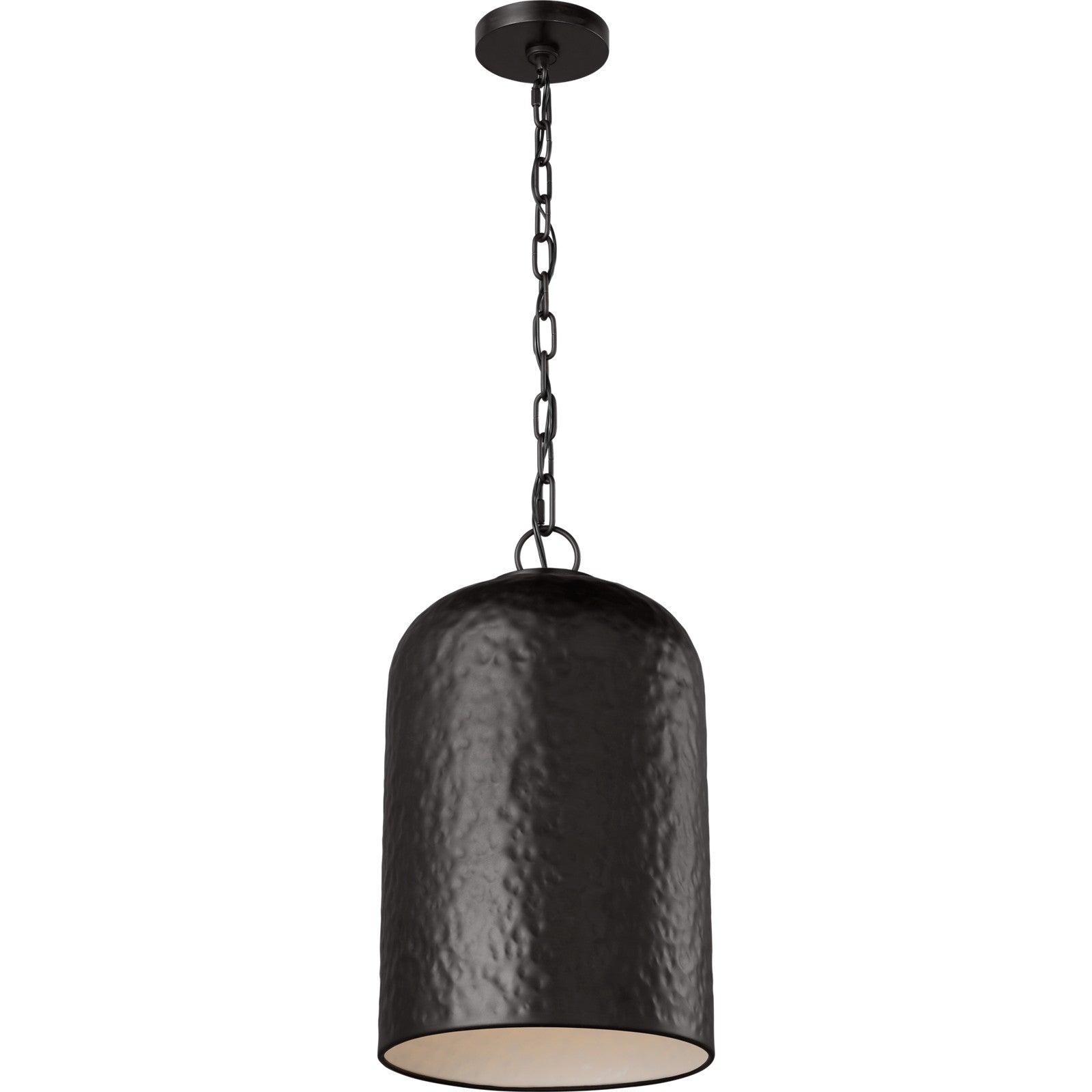 Buckner Tall Pendant Aged Iron - Visual Comfort Ceiling Lights