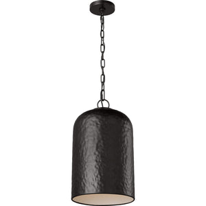 Buckner Tall Pendant Aged Iron - Visual Comfort Ceiling Lights
