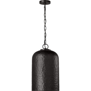 Buckner Tall Pendant Aged Iron - Visual Comfort Ceiling Lights