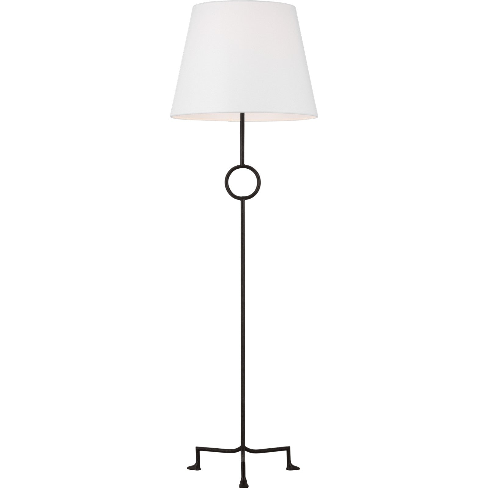 Montour Large Floor Lamp Matte White Bulbs Inc - Visual Comfort Floor Lamps