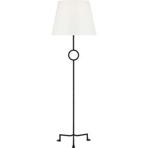 Montour Large Floor Lamp Matte White Bulbs Inc - Visual Comfort Floor Lamps