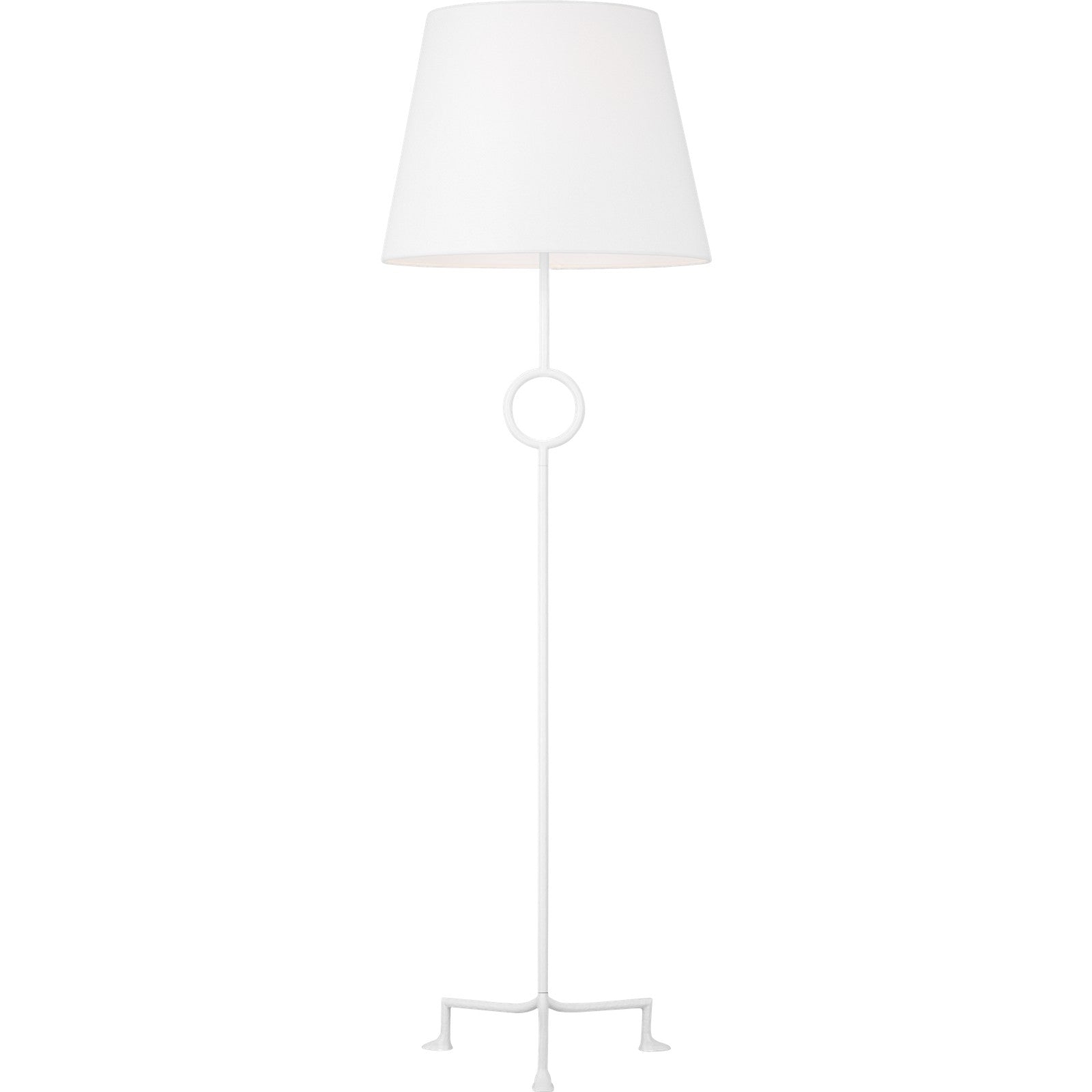 Montour Large Floor Lamp Matte White Bulbs Inc - Visual Comfort Floor Lamps