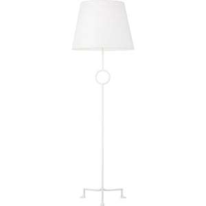 Montour Large Floor Lamp Matte White Bulbs Inc - Visual Comfort Floor Lamps