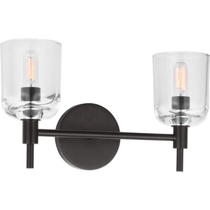 Hartley 2 - Light Vanity Aged Iron - Visual Comfort Wall Lights