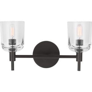 Hartley 2 - Light Vanity Aged Iron - Visual Comfort Wall Lights