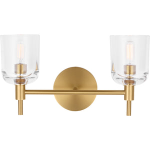 Hartley 2 - Light Vanity Aged Iron - Visual Comfort Wall Lights