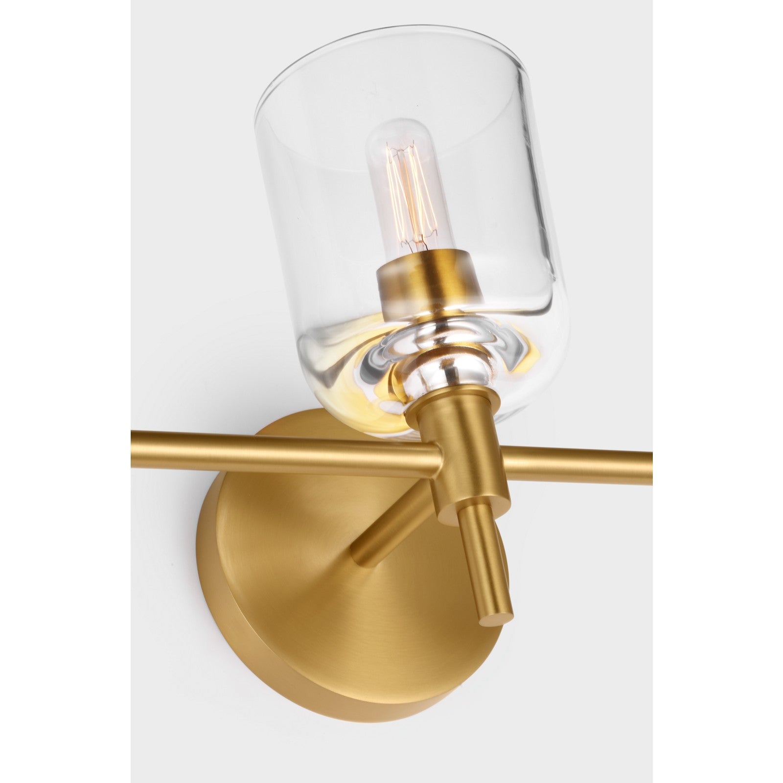 Hartley 3 - Light Vanity Aged Iron - Visual Comfort Wall Lights