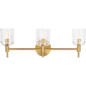 Hartley 3 - Light Vanity Aged Iron - Visual Comfort Wall Lights