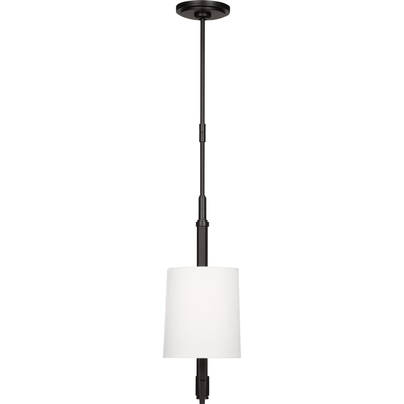 Danica Large Linear Chandelier Aged Iron - Visual Comfort Ceiling Lights