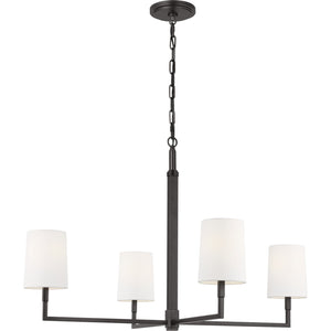 Danica Large Chandelier Aged Iron - Visual Comfort Ceiling Lights