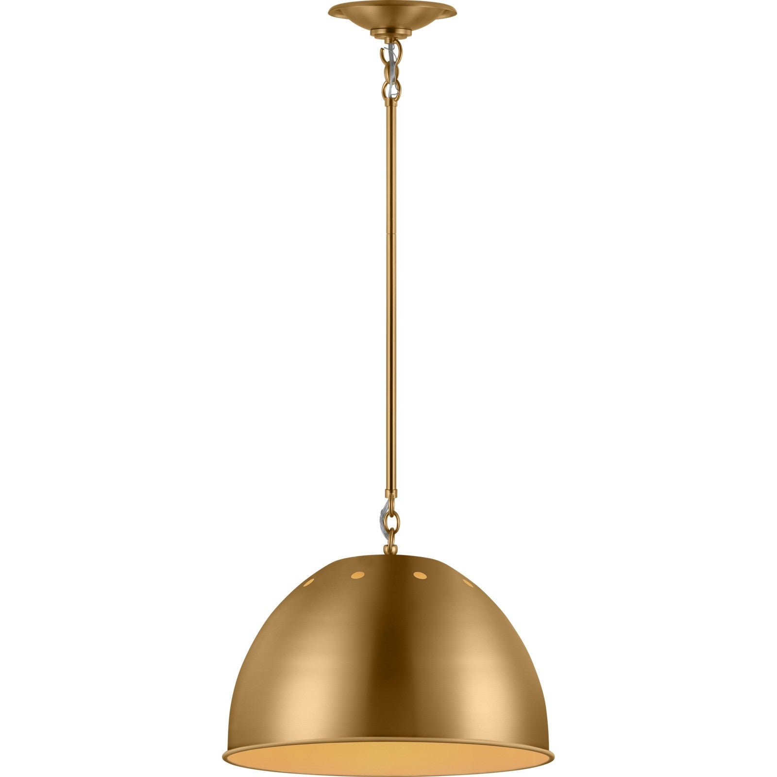Robbie Large Pendant Burnished Brass - Visual Comfort Ceiling Lights