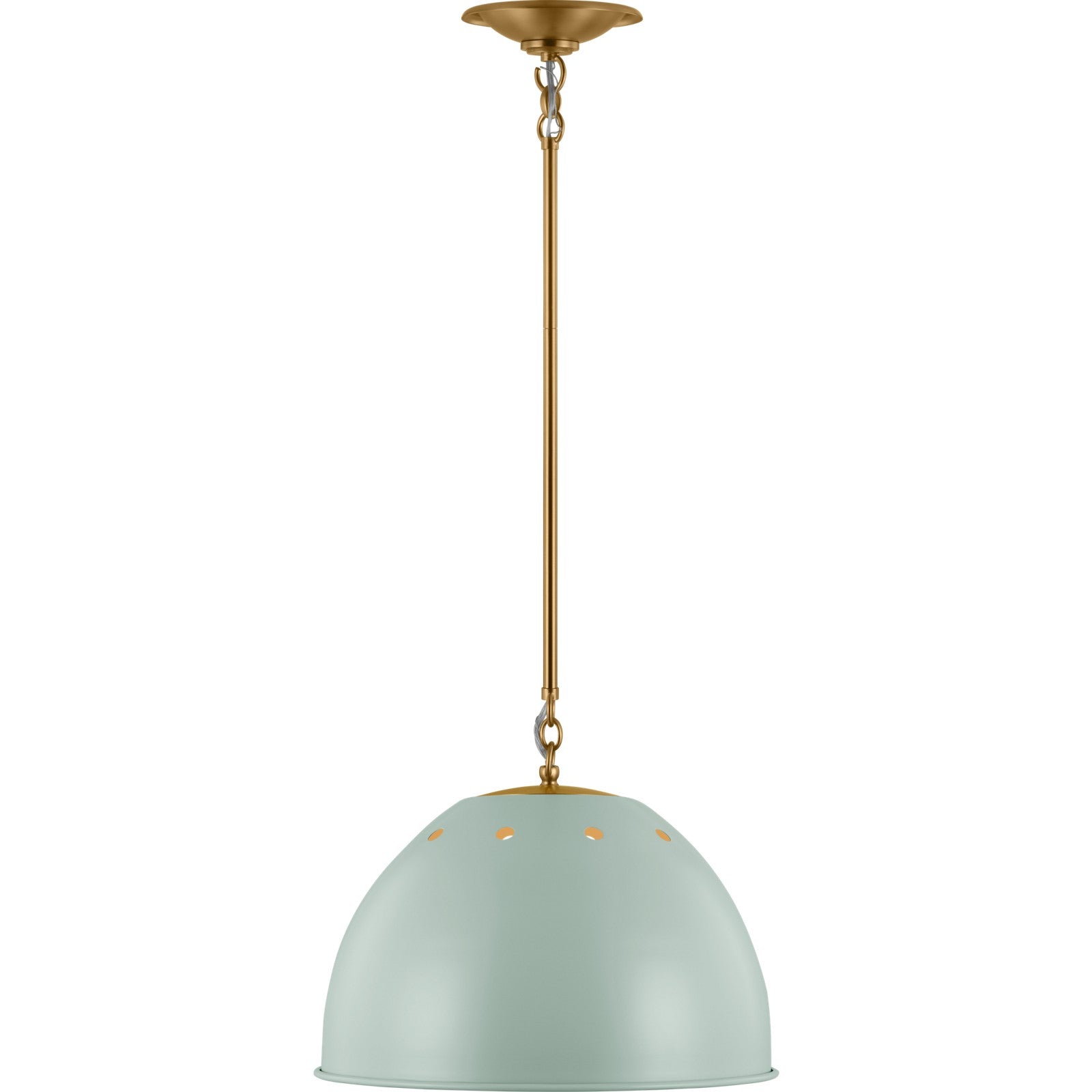 Robbie Large Pendant Burnished Brass - Visual Comfort Ceiling Lights