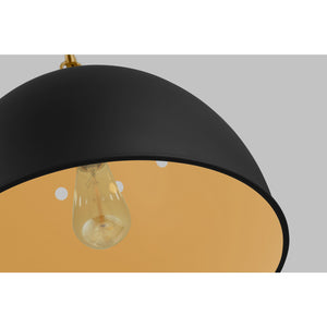 Robbie Large Pendant Burnished Brass - Visual Comfort Ceiling Lights