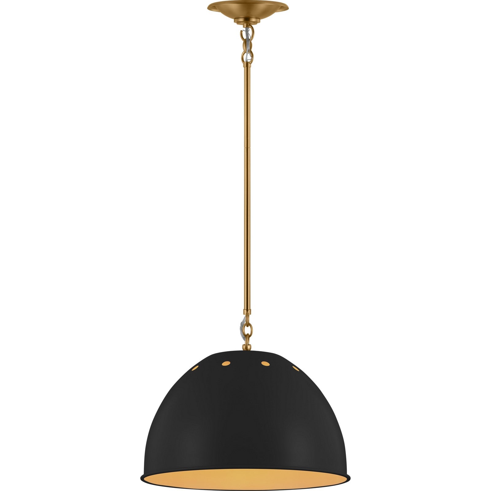 Robbie Large Pendant Burnished Brass - Visual Comfort Ceiling Lights