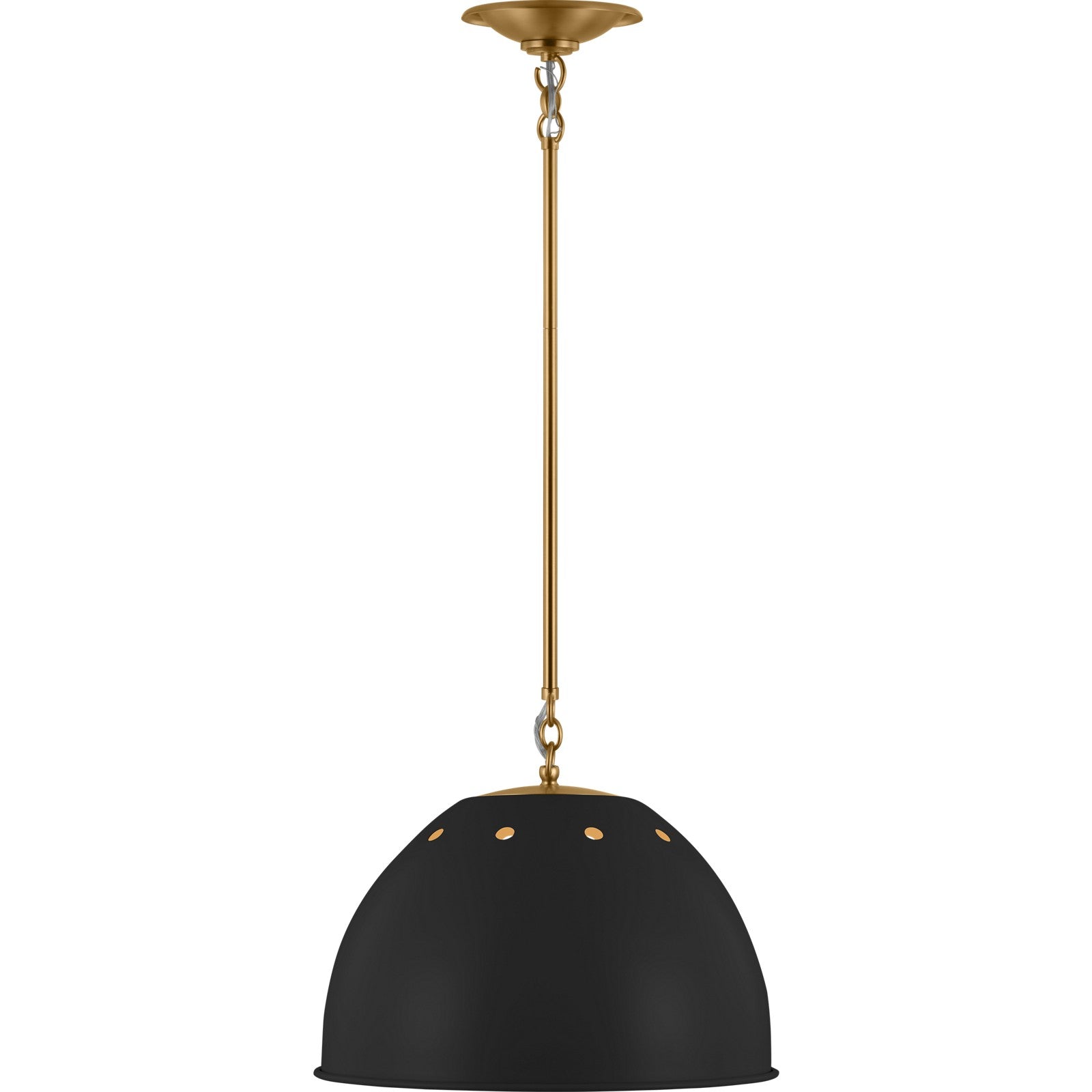 Robbie Large Pendant Burnished Brass - Visual Comfort Ceiling Lights