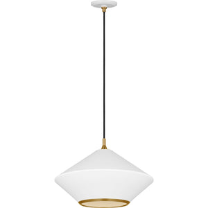 Stanza Extra Large Pendant Matte White - Visual Comfort Ceiling Lights