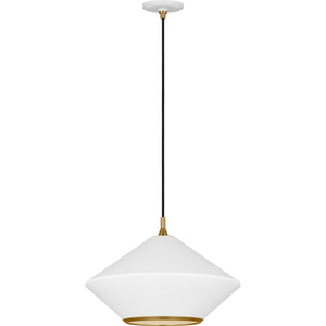 Stanza Extra Large Pendant Matte White - Visual Comfort Ceiling Lights
