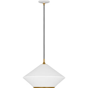 Stanza Extra Large Pendant Matte White - Visual Comfort Ceiling Lights