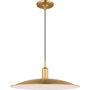 Dash Medium Pendant Aged Iron Bulbs Inc - Visual Comfort Ceiling Lights