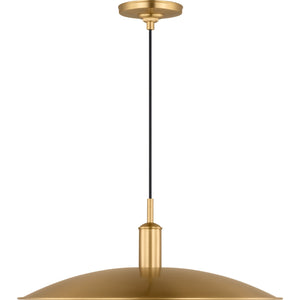 Dash Medium Pendant Aged Iron Bulbs Inc - Visual Comfort Ceiling Lights