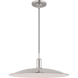 Dash Medium Pendant Aged Iron Bulbs Inc - Visual Comfort Ceiling Lights