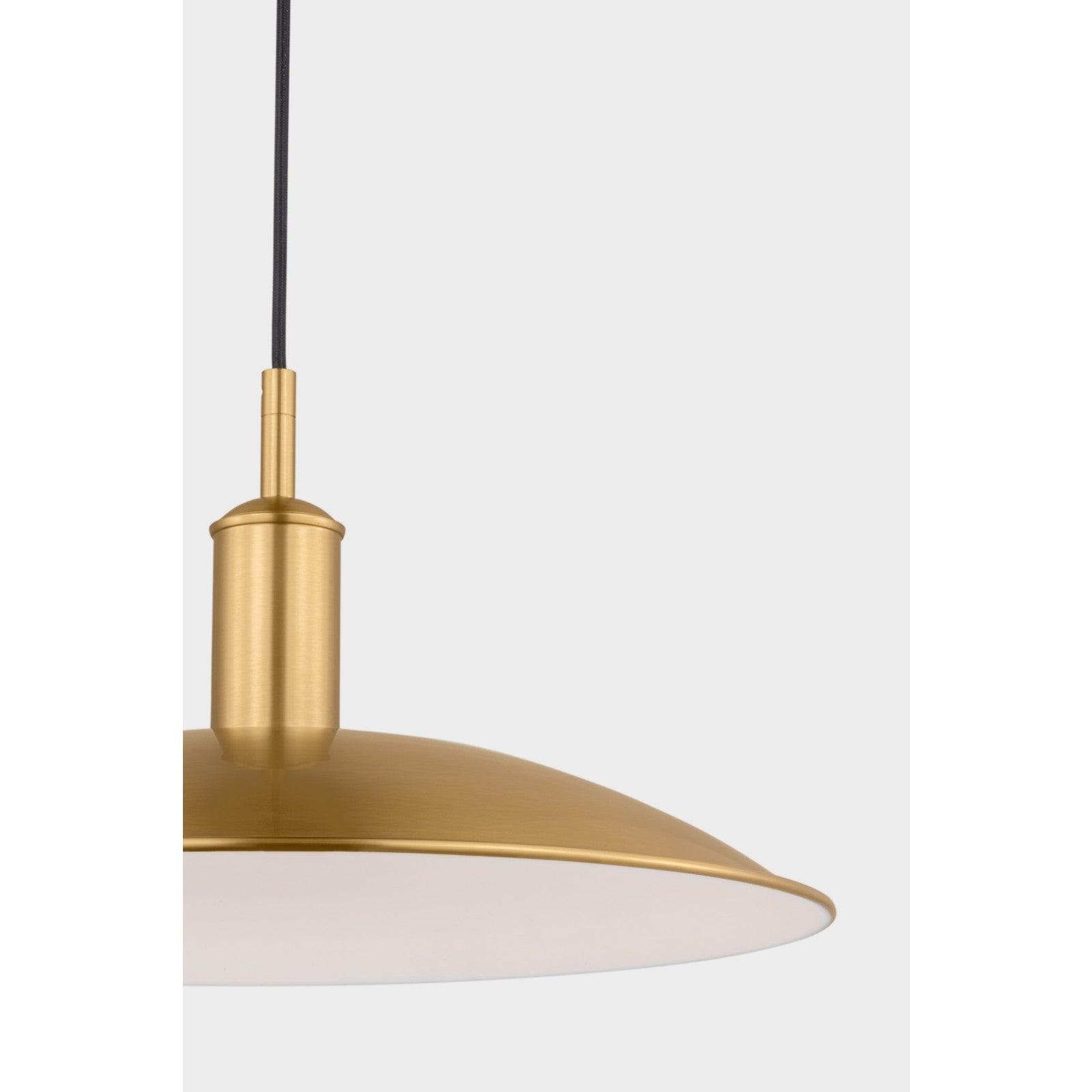 Dash Small Pendant Aged Iron Bulbs Inc - Visual Comfort Ceiling Lights