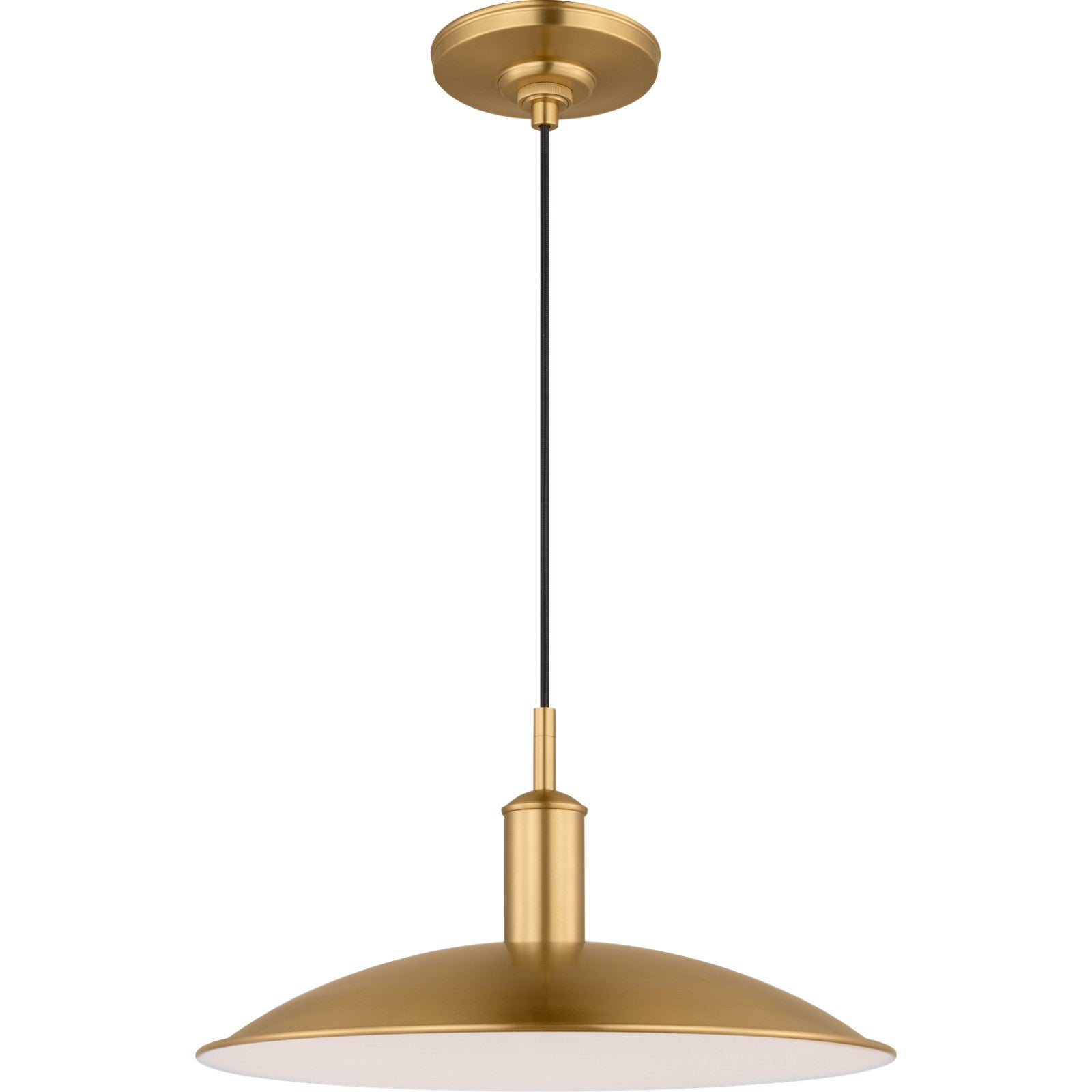 Dash Small Pendant Aged Iron Bulbs Inc - Visual Comfort Ceiling Lights